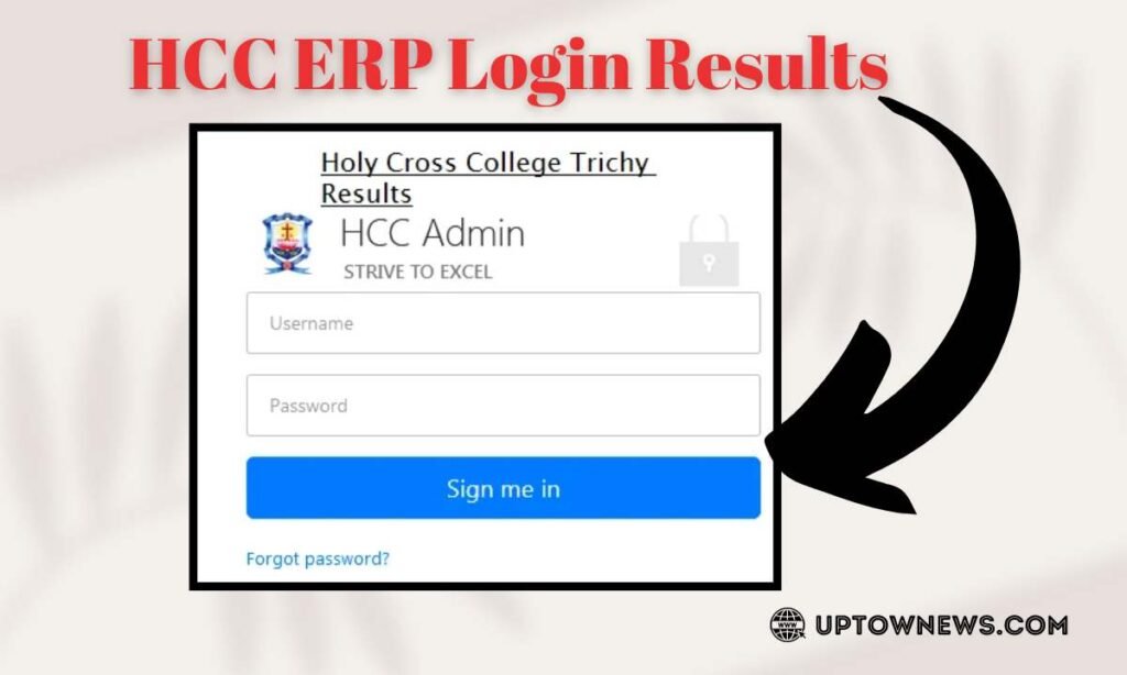 HCC ERP Login